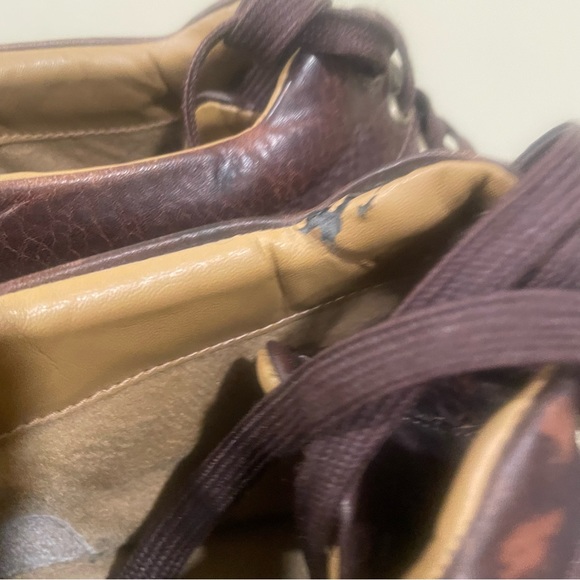 Dr. Martens Shoes Mens Size 10 Brown Leather Lace Up 11223 Air Cushion Sole main image 5